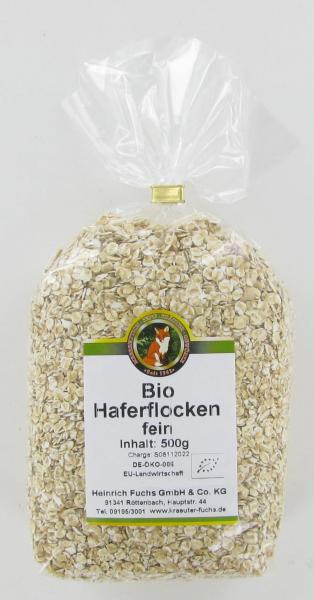 Haferflocken, fein, Bio, 500 g